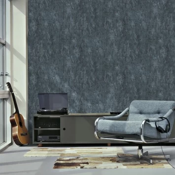 Superfresco Easy Vliesbehang Betonblokken Blauw 101667 5 Superfresco Easy Vliesbehang Betonblokken Blauw 101667 - Afbeelding 3