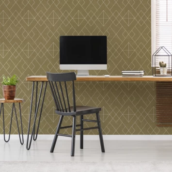 Superfresco Easy Vliesbehang Demi Oker 112041 4 Superfresco Easy Vliesbehang Demi Oker 112041 - Afbeelding 2