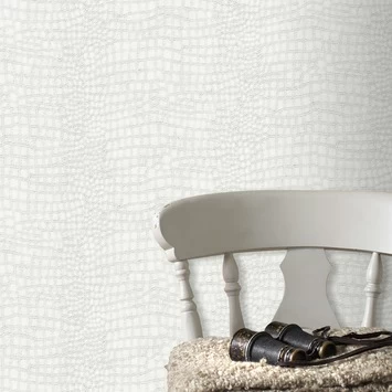 Superfresco Easy Vliesbehang Krokodil Wit 32-660 4 Superfresco Easy Vliesbehang Krokodil Wit 32-660 - Afbeelding 2