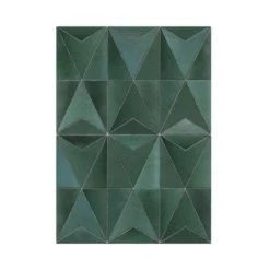 Fotobehang Tegels Jade Groen (105413)