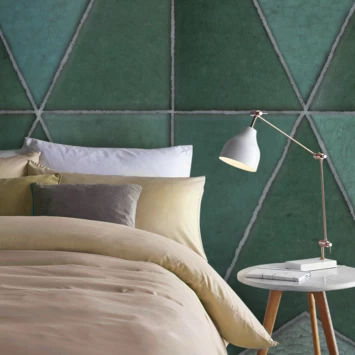 Fotobehang Tegels Jade Groen (105413) 5 Fotobehang Tegels Jade Groen (105413) - Afbeelding 3