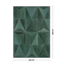 Fotobehang Tegels Jade Groen (105413) 12 Fotobehang Tegels Jade Groen (105413) -Luxe Behang Winkel 123 1459