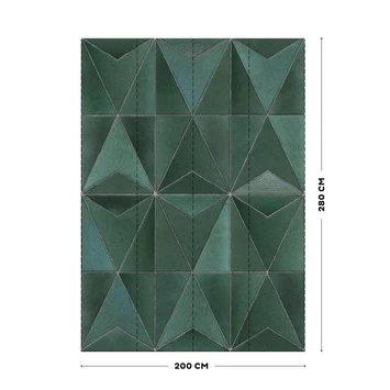 Fotobehang Tegels Jade Groen (105413) 6 Fotobehang Tegels Jade Groen (105413) - Afbeelding 4