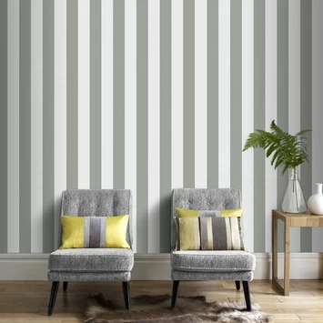 Superfresco Easy Vliesbehang Lynn Donkergrijs-wit 103450 4 Superfresco Easy Vliesbehang Lynn Donkergrijs-wit 103450 - Afbeelding 2