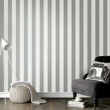 Superfresco Easy Vliesbehang Lynn Donkergrijs-wit 103450 5 Superfresco Easy Vliesbehang Lynn Donkergrijs-wit 103450 - Afbeelding 3