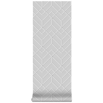 Superfresco Easy Vliesbehang Losanges Filaires Zilver (106155) 6 Superfresco Easy Vliesbehang Losanges Filaires Zilver (106155) - Afbeelding 4