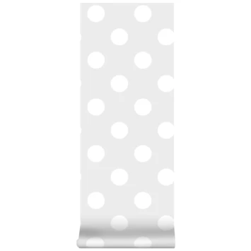 Superfresco Easy Vliesbehang Stippen Grijs (100102) 6 Superfresco Easy Vliesbehang Stippen Grijs (100102) - Afbeelding 4