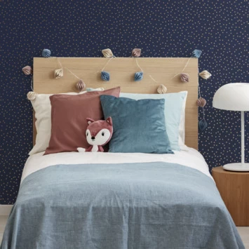 Superfresco Easy Vliesbehang Confetti Donkerblauw-koper (108561) 4 Superfresco Easy Vliesbehang Confetti Donkerblauw-koper (108561) - Afbeelding 2