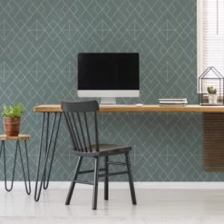 Superfresco Easy Vliesbehang Demi Groen 113318 10 Superfresco Easy Vliesbehang Demi Groen 113318 -Luxe Behang Winkel 123 1602