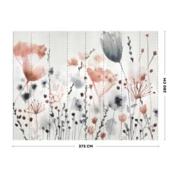 Fotobehang Watercoloured Meadow (89506) 11 Fotobehang Watercoloured Meadow (89506) -Luxe Behang Winkel 123 1627
