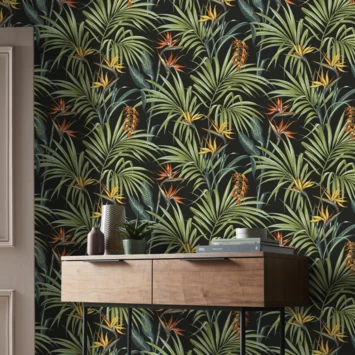 Superfresco Easy Vliesbehang Strelitzia Donker (111756) 4 Superfresco Easy Vliesbehang Strelitzia Donker (111756) - Afbeelding 2